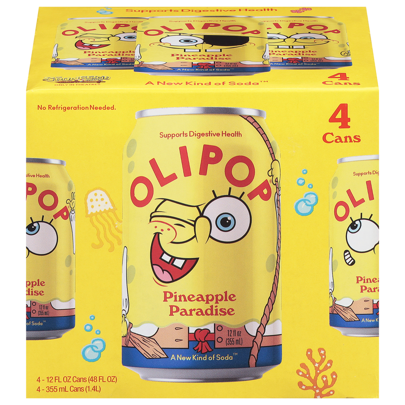 Olipop Pineapple Paradise Soda | Giant Eagle | Because It Matters