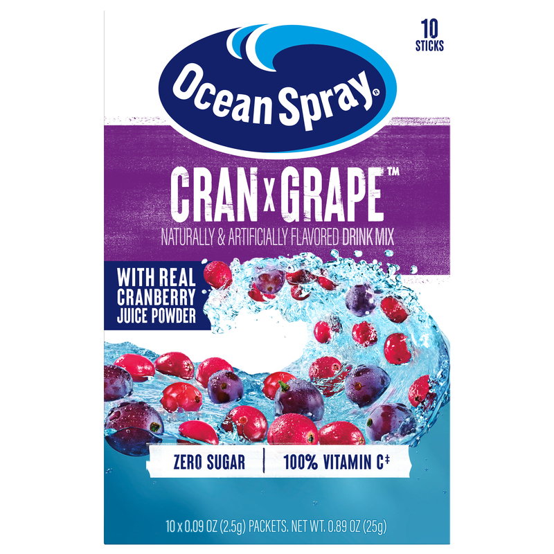 #シーシーカーボ 炭酸泉 Ocean Spray Zero Sugar Cran x Grape Drink Mix | Giant Eagle