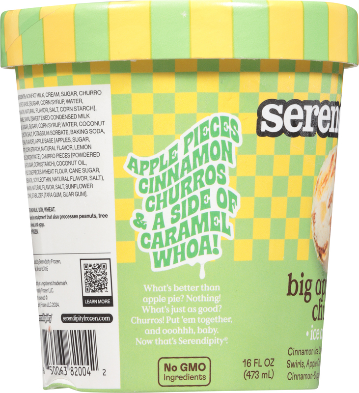 Serendipity Big Apple Pie Churro Ice Cream | Giant Eagle | Because