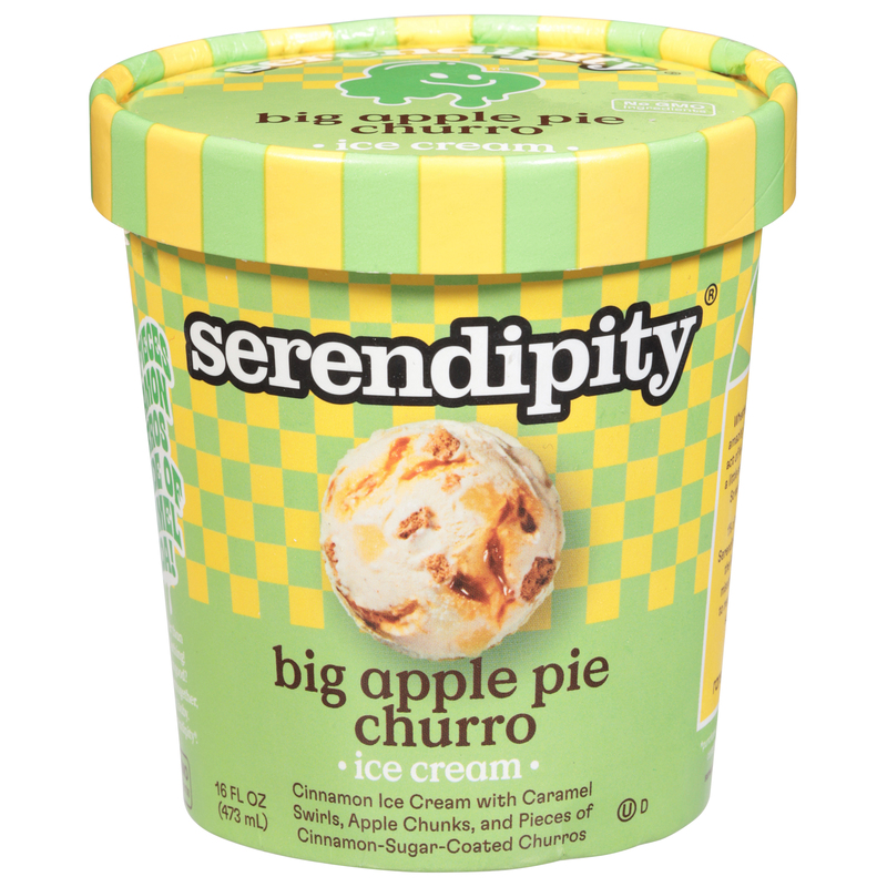 Serendipity Big Apple Pie Churro Ice Cream | Giant Eagle | Because