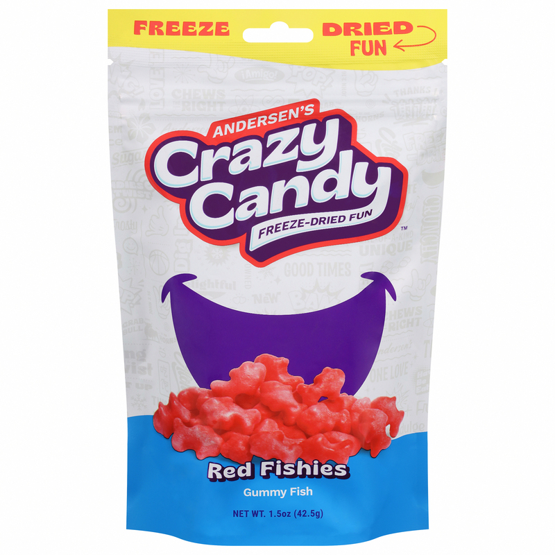 Crazy Candy Red Fishies Gummy Fish | Giant Eagle | Because It