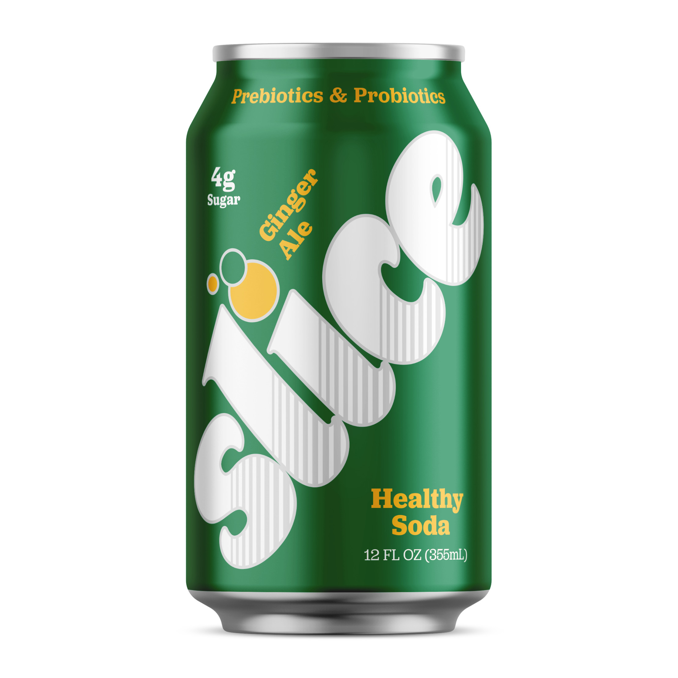 Slice Ginger Ale Healthy Soda, 12 fl oz Can | Giant Eagle