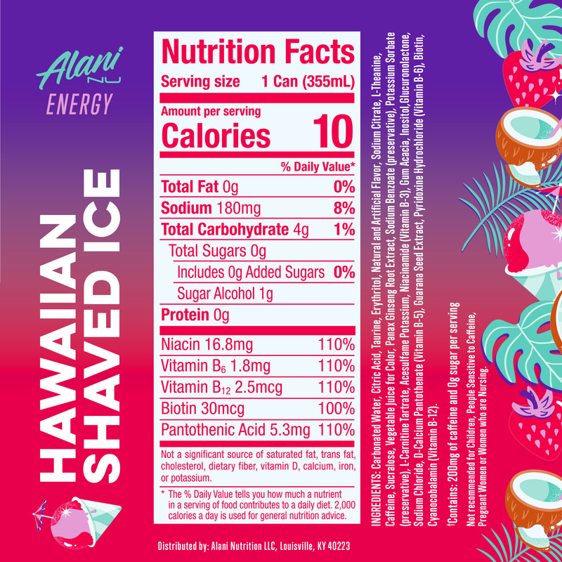 Alani Nu Hawaiian Shaved Ice Energy Drink Can | Giant Eagle | Because It  Matters