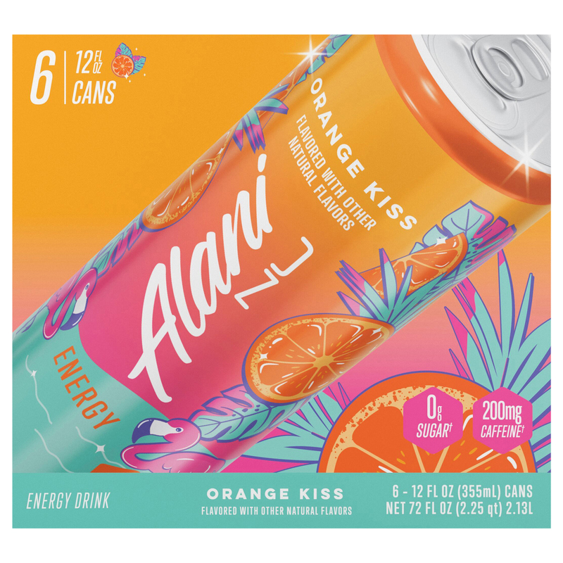 Alani Nu Orange Kiss Energy Drink | Giant Eagle | Because It