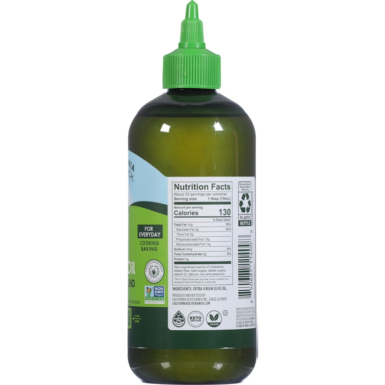 California Olive Ranch® 100% California Extra Virgin Olive Oil, 25.4 Fl
