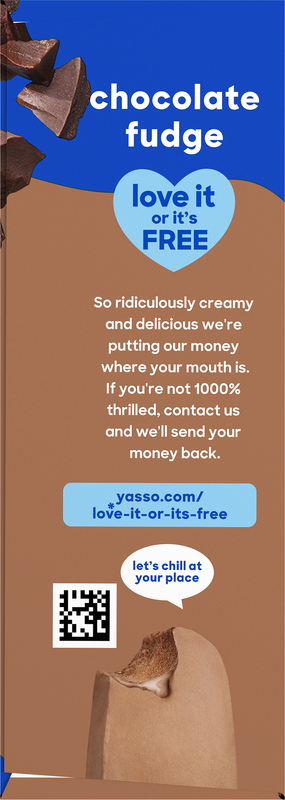 Yasso Greek Chocolate Fudge Yogurt Bars | Giant Eagle | Because It