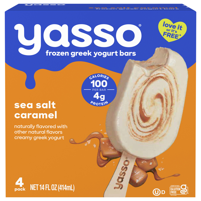 Yasso Greek Sea Salt Caramel Yogurt Bars | Giant Eagle | Because
