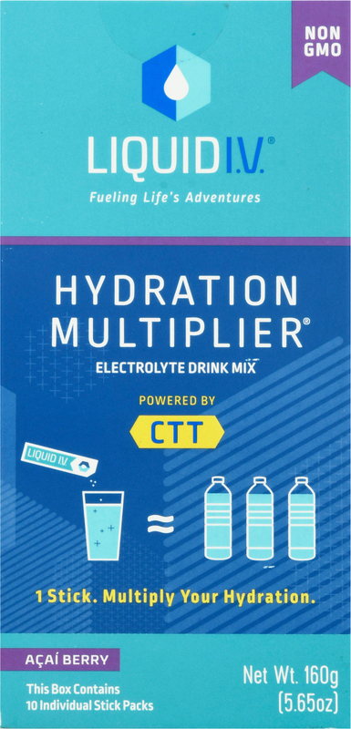 Liquid I.V. Electrolyte Drink Mix, Hydration Multiplier, Acai