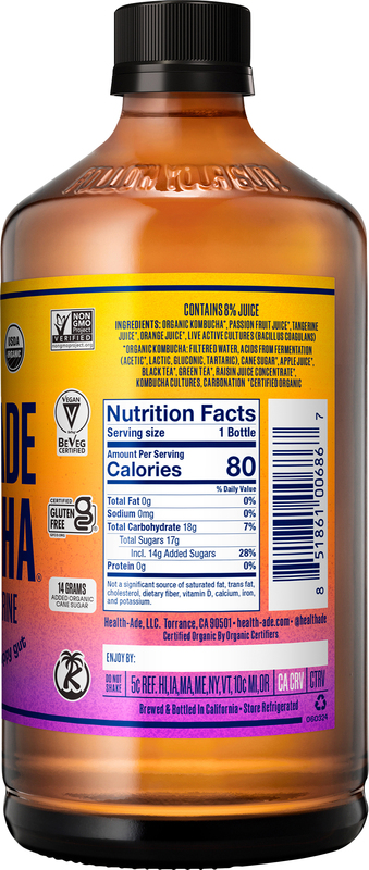 Health-Ade Passionfruit-Tangerine Kombucha | Giant Eagle | Because