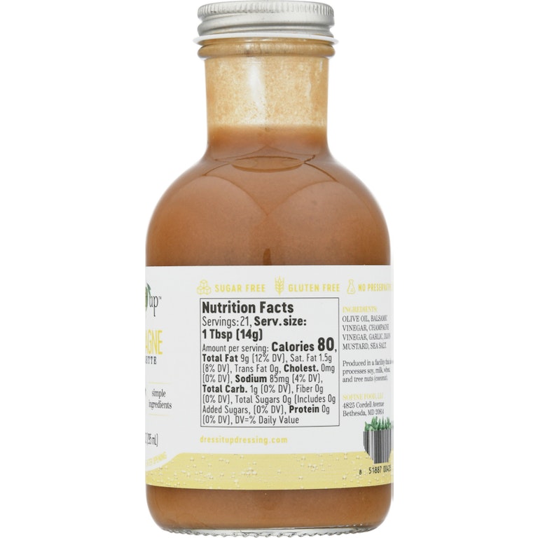 champagne vinaigrette dressing calories Amazon.com : Girard's Light Champagne 60 Calorie Dressing, 12 oz., Case of 6 : Grocery & Gourmet Food
