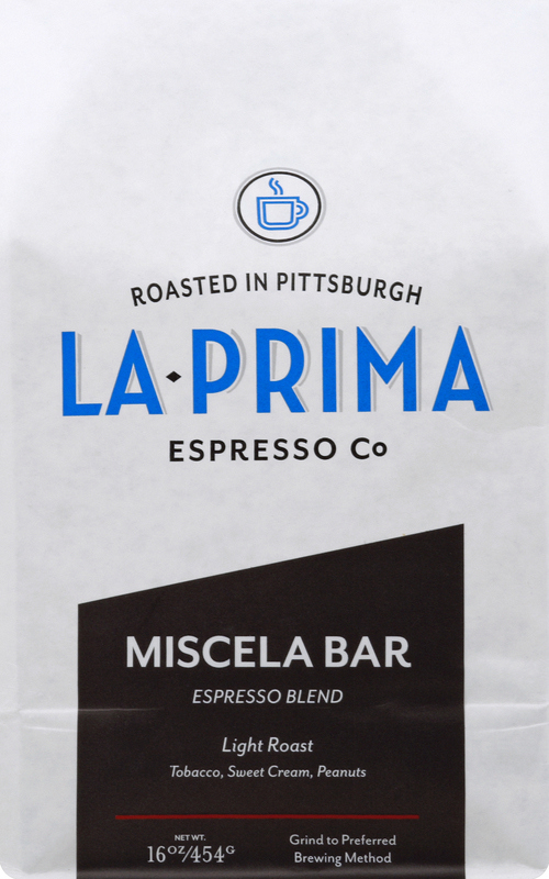 La Prima Coffee, Light Roast, Espresso Blend, Miscela Bar | Giant