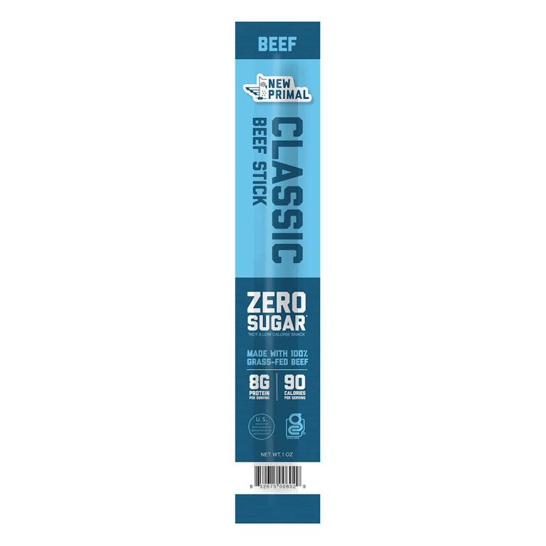 The New Primal Classic Beef Stick, Grass Fed, Zero Sugar | Giant Eagle | Because It Matters | Grocery Store & Pharmacy The New Primal Classic Beef Stick, Grass Fed, Zero Sugar | Giant Eagle | Because It Matters | Grocery Store & Pharmacy