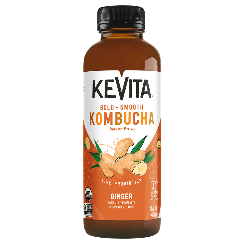 KeVita Kombucha, Ginger, Master Brew | Giant Eagle | Because It