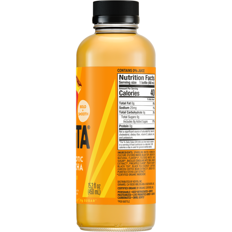 KeVita Live Probiotic Pineapple Peach Kombucha | Giant Eagle