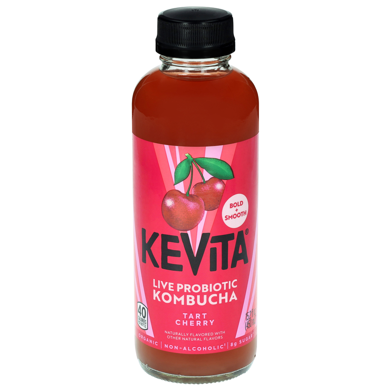 KeVita Bold + Smooth Live Probiotic Tart Cherry Kombucha | Giant