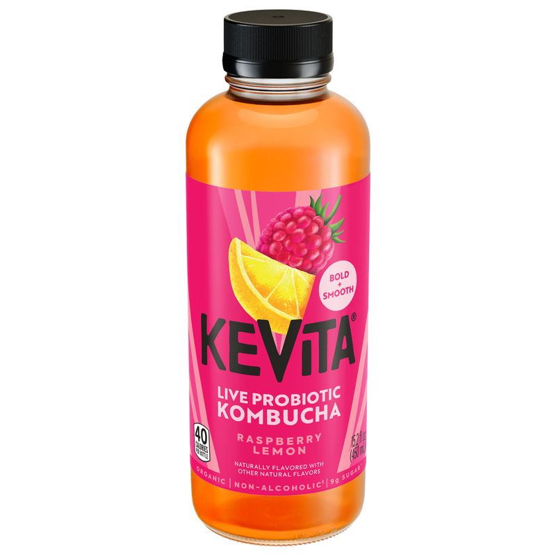 KeVita Live Probiotic Raspberry Lemon Kombucha | Giant Eagle