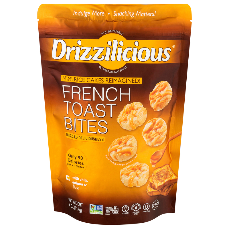 Drizzilicious French Toast Bites Mini Rice Cakes | Giant Eagle