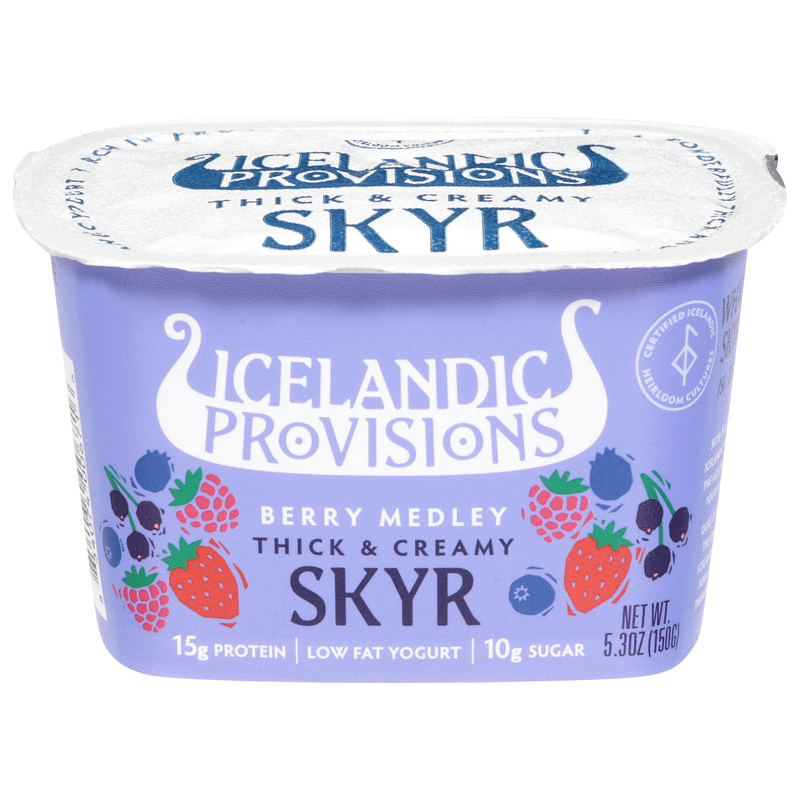 Icelandic Provisions Thick & Creamy Berry Medley Skyr | Giant