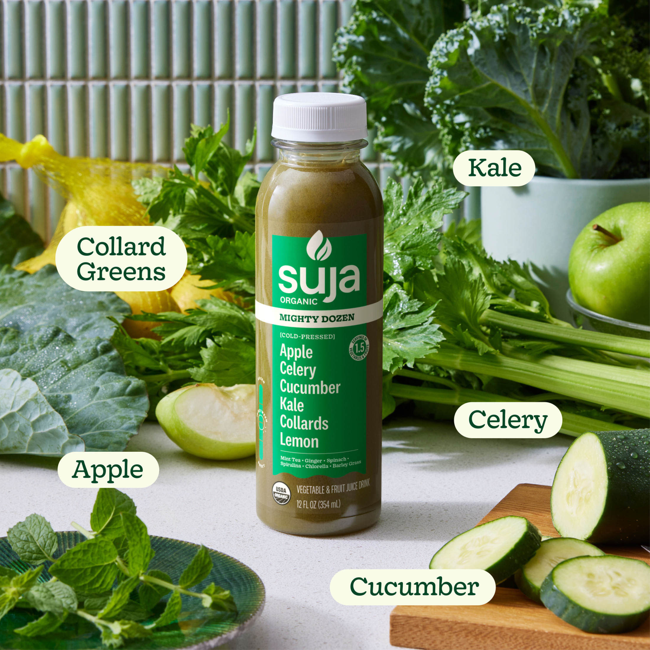 Suja Organic Juice, Mighty Dozen | Giant Eagle | Because It