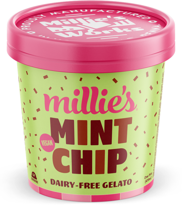 Millie's Gelato, Dairy-Free, Fresh Mint Chocolate Chip | Giant