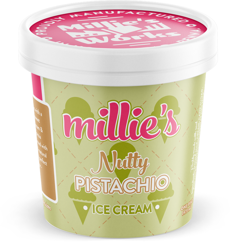 Millie's Homemade Ice Cream, Nutty Pistachio | Giant Eagle