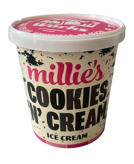 いちミルページ Millie's Homemade Ice Cream, Cookies N' Cream | Giant Eagle
