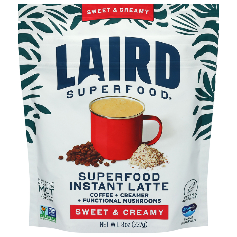 Laird Superfood Sweet & Creamy Superfood Instant Latte | Giant