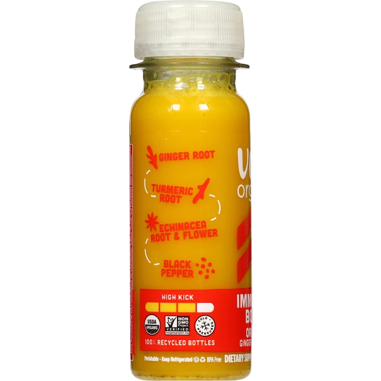 Vive Organic Shot, Immunity Boost, Ginger Turmeric, 2oz Giant