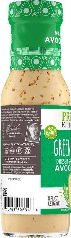 Primal Kitchen Green Goddess Dressing Marinade Giant Eagle