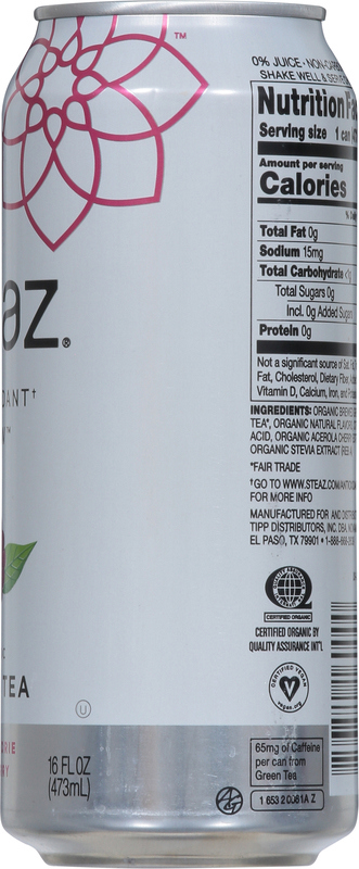 【日本未販売】NearestGreenTennesseeWhiskey750ml Steaz Green Tea, Organic, Raspberry Flavored | Giant Eagle