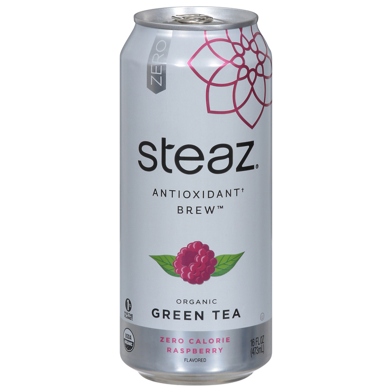 Steaz Green Tea, Organic, Raspberry Flavored | Giant Eagle
