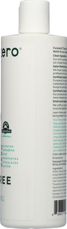 Purezero Shampoo, Invigorating, Tea Tree & Matcha | Giant Eagle
