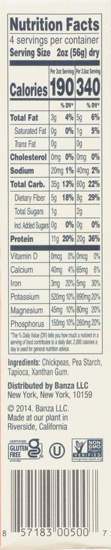 Banza Penne, Made from Chickpeas | Giant Eagle | Because It