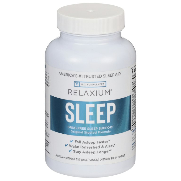 Relaxium Sleep Support 120 Vegan Capsules Melatonin Ashwagandha MADE IN Relaxium Sleep Support 120 Vegan Capsules Melatonin Ashwagandha MADE IN