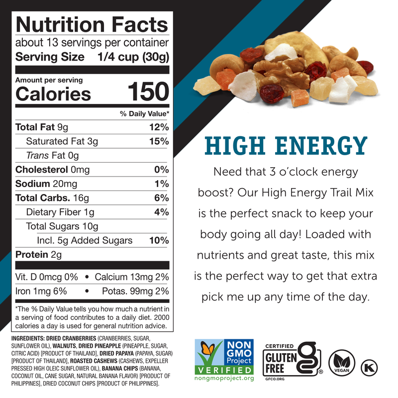 Power Up Premium High Energy Trail Mix | Giant Eagle | Because It