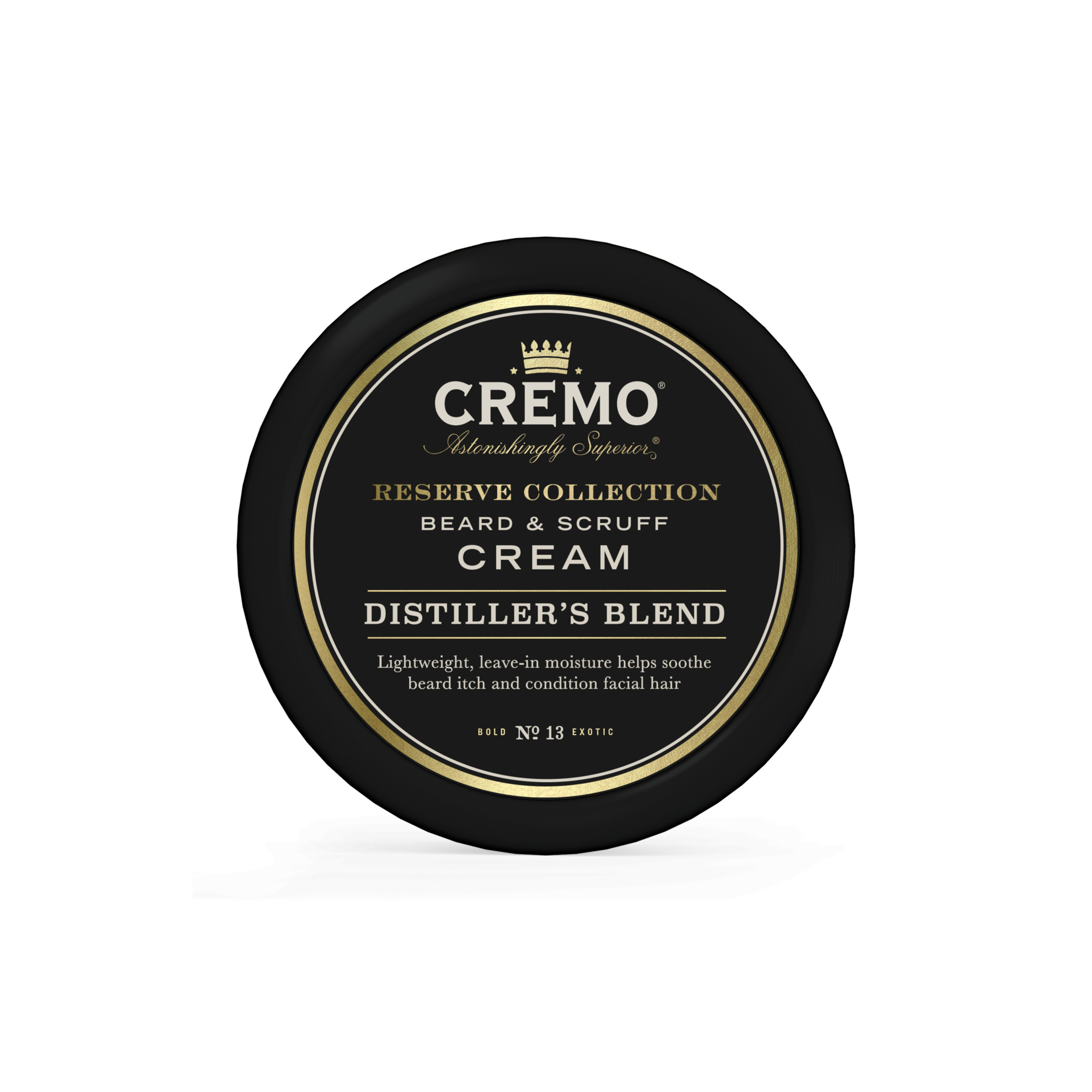 Cremo Distiller's Blend Reserve Collection Beard & Scruff Cream