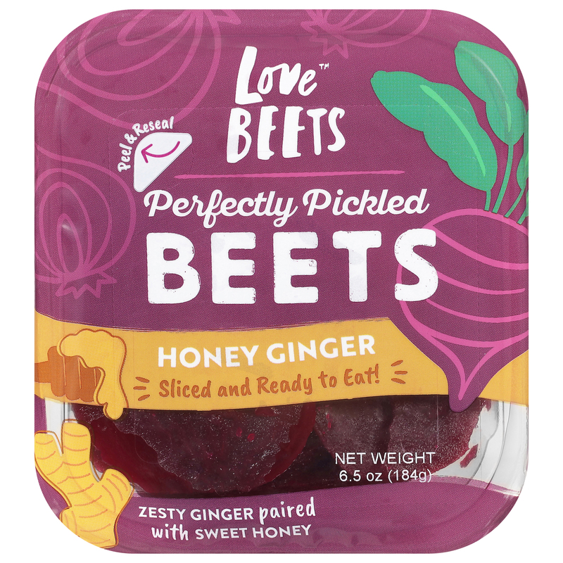 Love Beets Sliced Honey Ginger Beets | Giant Eagle | Because It