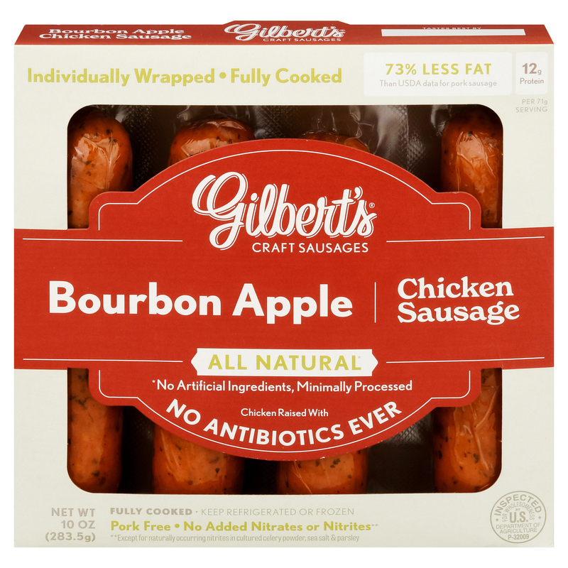 Gilbert's Chicken Sausage, Bourbon Apple | Giant Eagle | Because