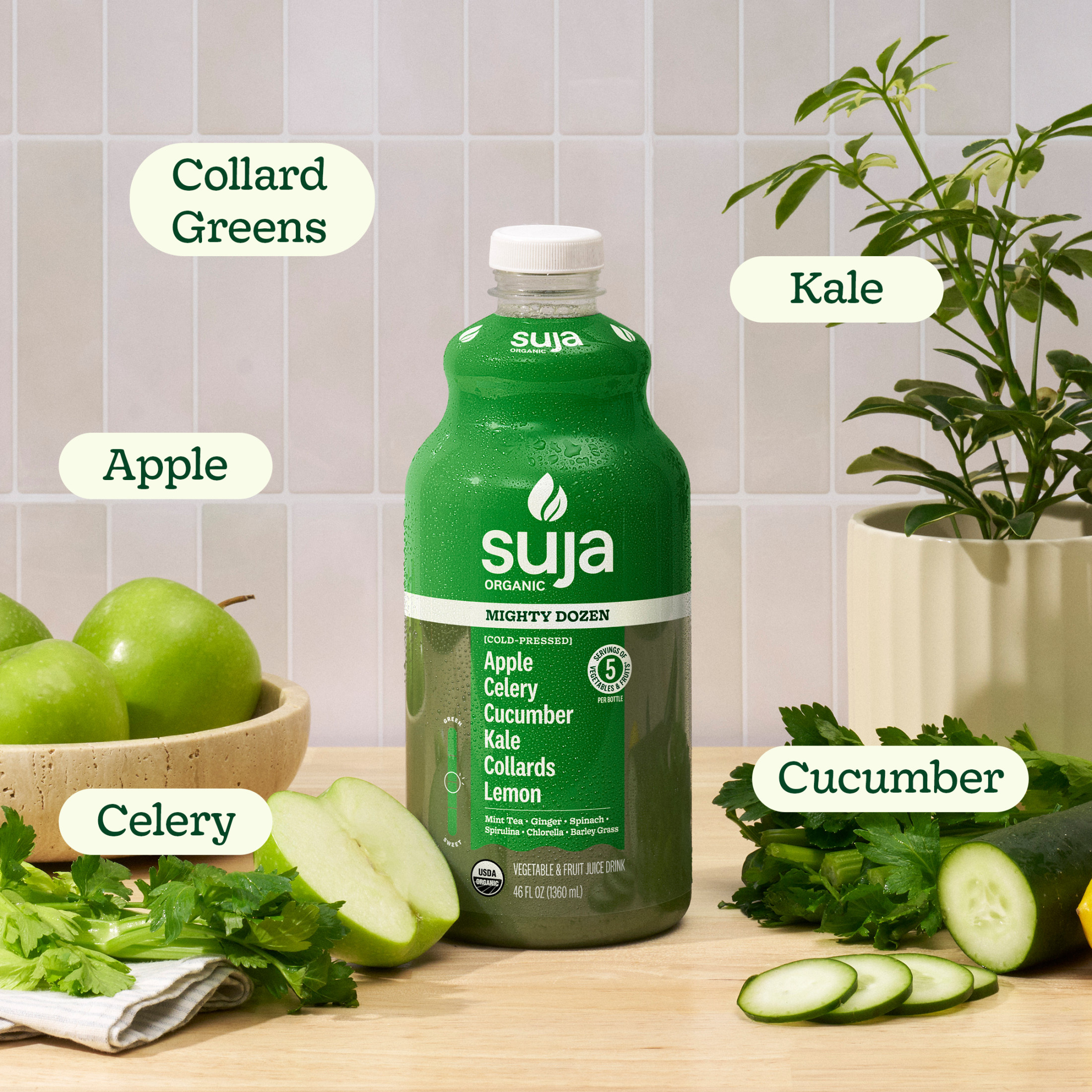 Suja Organic Juice, Mighty Dozen | Giant Eagle | Because It