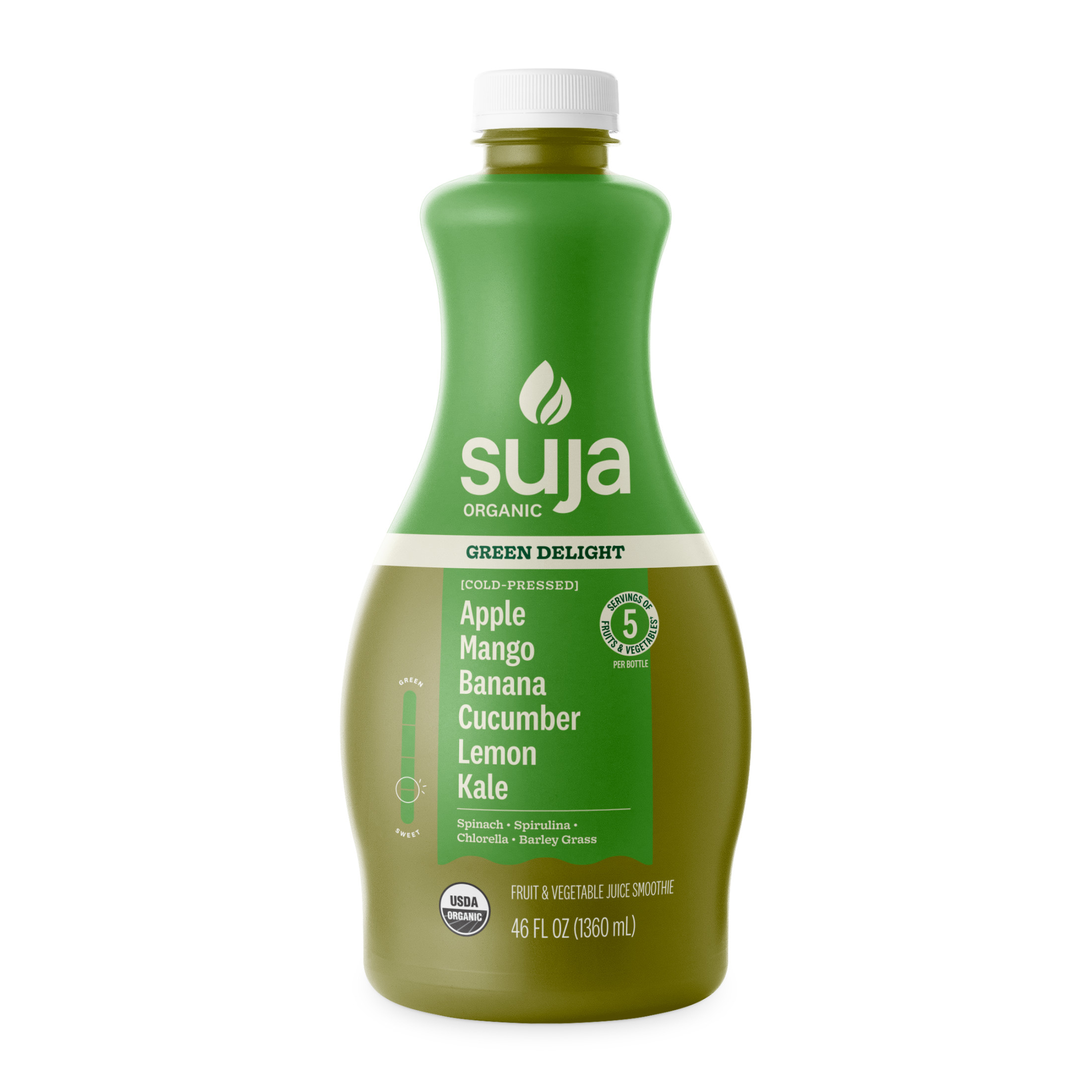 Suja Organic Green Delight Cold Pressed Juice Drink, 46 fl oz