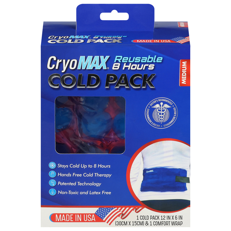 CryoMax Cold Pack, Medium, Reusable, 8 Hours | Giant Eagle