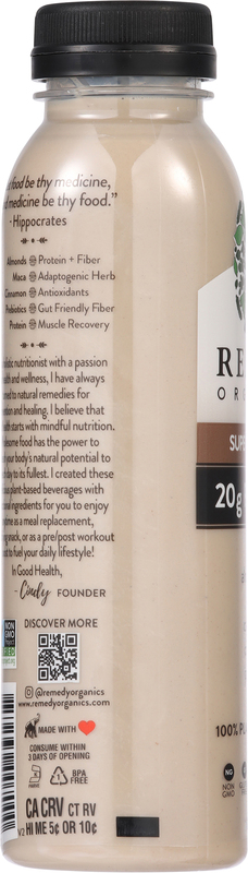 Remedy Organics Super Chai Fuel Shake | Giant Eagle | Because It