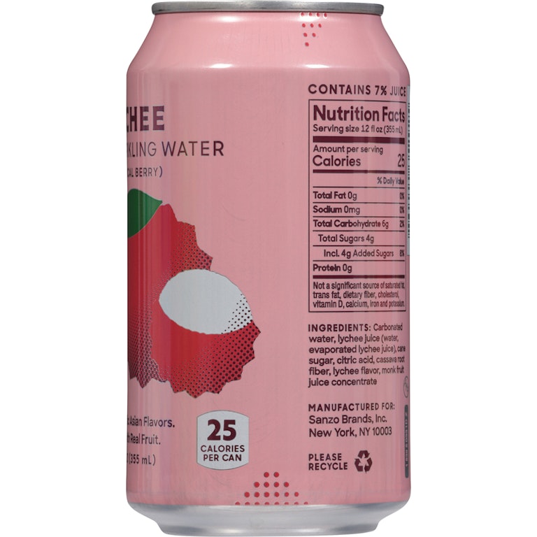 Sanzo Tropical Berry Lychee Sparkling Water | Giant Eagle Sanzo Tropical Berry Lychee Sparkling Water | Giant Eagle