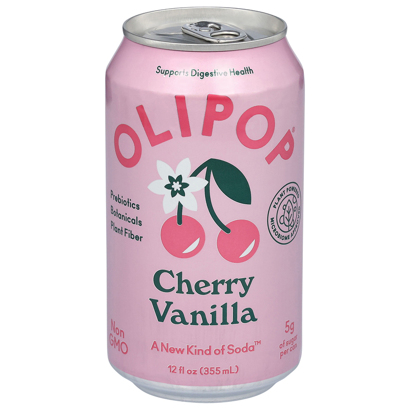 Olipop Cherry Vanilla Soda | Giant Eagle | Because It Matters