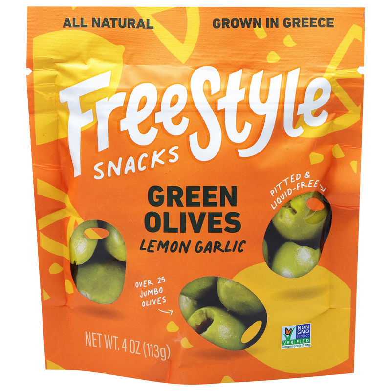 FreeStyle Green Lemon Garlic Olives | Giant Eagle | Because It