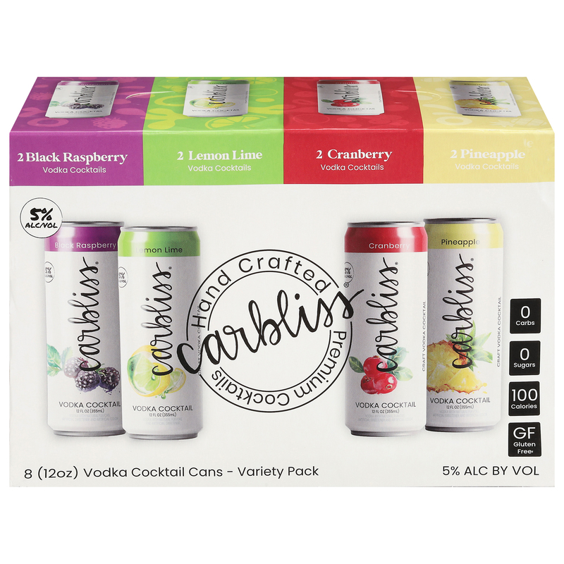 Carbliss Assorted Vodka Cocktail Variety Pack | Giant Eagle