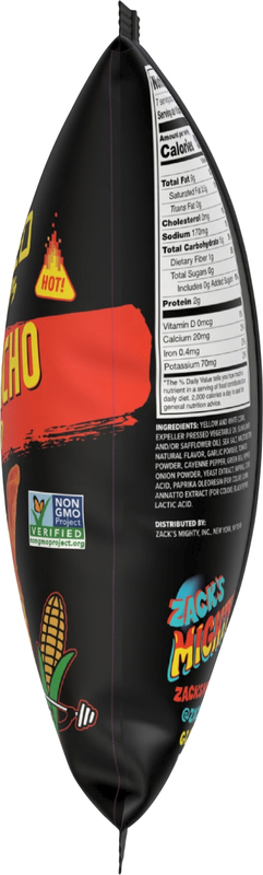 Zack's Mighty Rolled Fiery Nacho Flavored Tortilla Chips | Giant