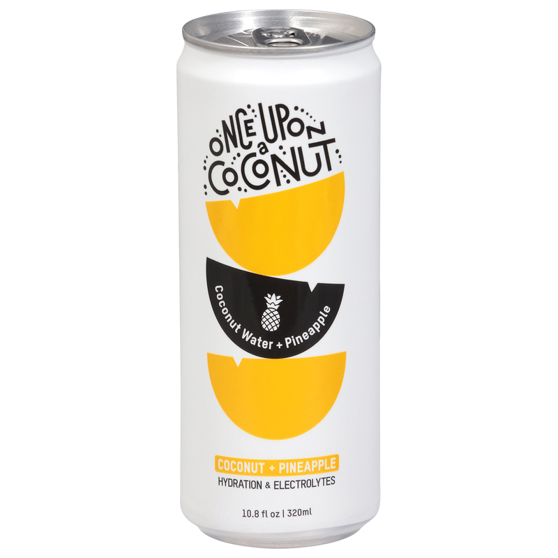 Once Upon a Coconut Coconut Water + Pineapple, Hydration