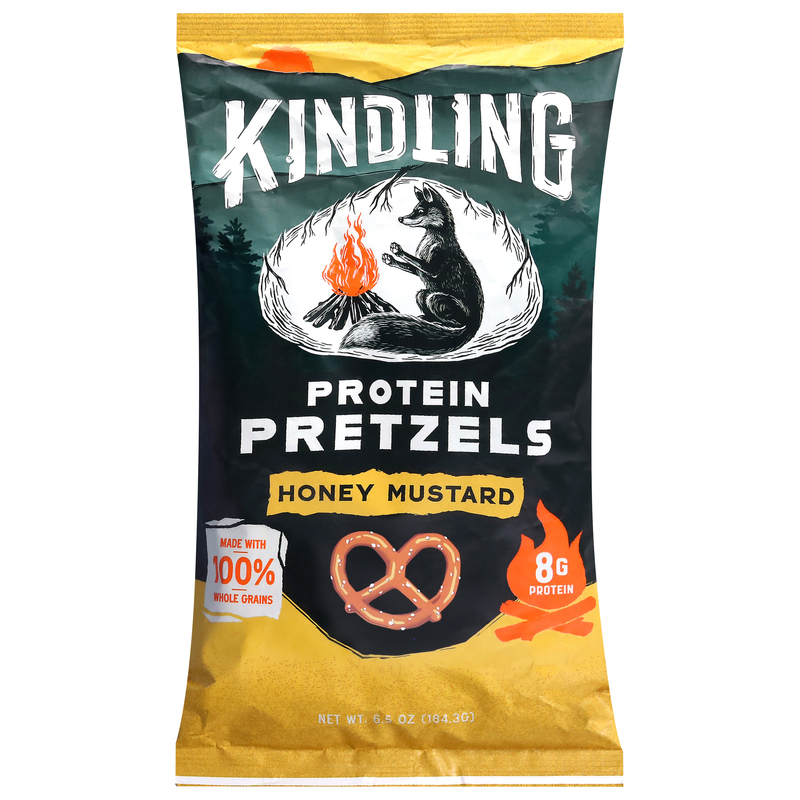 Kindling Honey Mustard Protein Pretzels | Giant Eagle | Because It