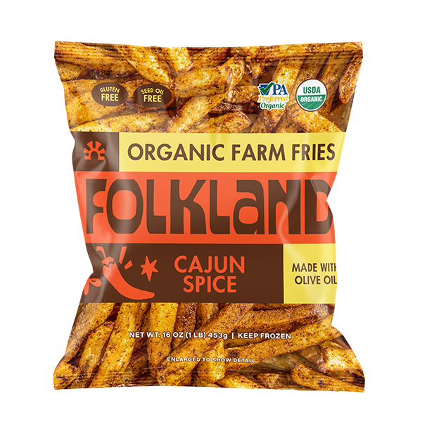 Folkland Organic Farm Fries, Cajun Spice | Giant Eagle | Because